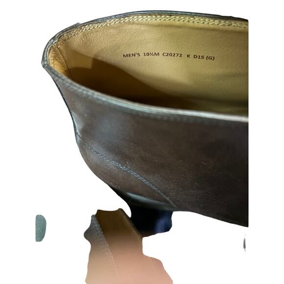 Cole Haan shoes men's chukka boots dark brown leather dress shoes sz 10.5 - Picture 7 of 8